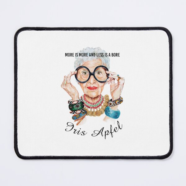 Item preview, Iris Apfel More Is More And Less Is A Bore Sketch designed and sold by JoyceRicharde.