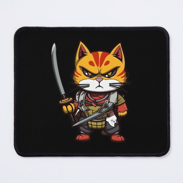 Item preview, Samurai Cat designed and sold by Zoondertt.