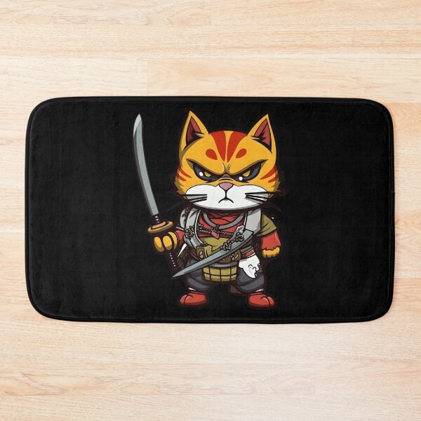 Artikelvorschau, Samurai-Katze entworfen und verkauft von Zoondertt.
