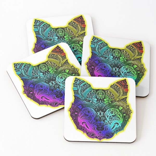 Item preview, Fox mandala art designed and sold by Flexybk2.