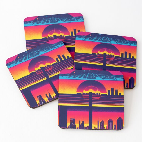 Item preview, Sunset in the City, Synthwave designed and sold by Airdale Navy.