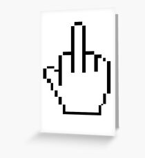 fuck you Greeting Card
