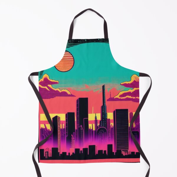 Item preview, Synthwave City designed and sold by Airdale Navy.