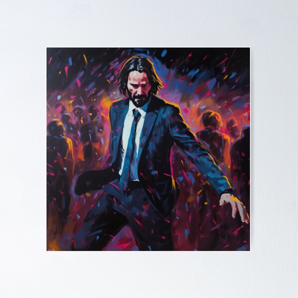 Artikel-Vorschau von John Wick auf der Tanzfläche, designt und verkauft von Ian's Creations.