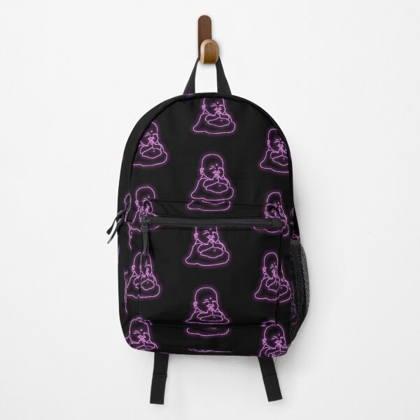 Item preview, Purple Neon Buddha designed and sold by BuddhasZenverse.