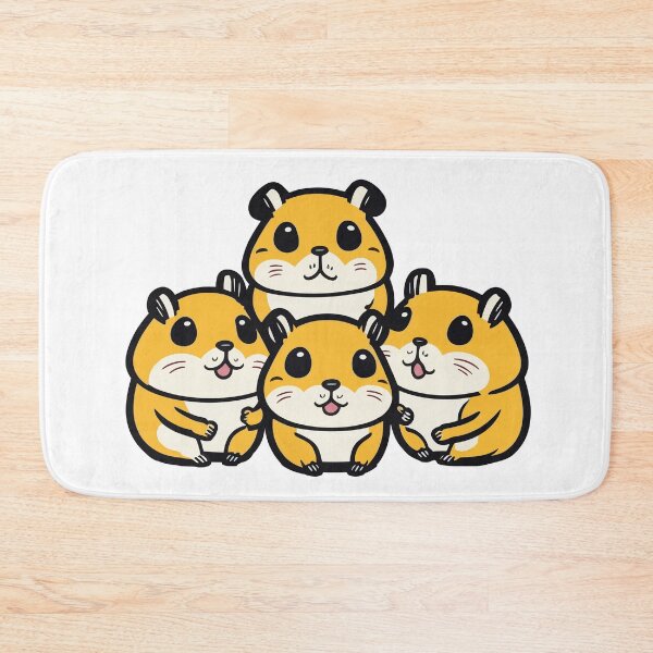 Item preview, Happy Hamster Friends designed and sold by ArcticWolf-Art.