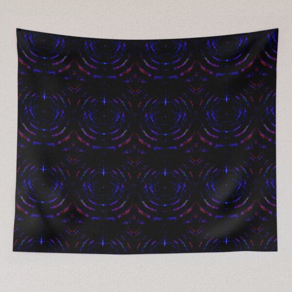 Item preview, Stripey Goth Warp Vortex designed and sold by megalunalexi.
