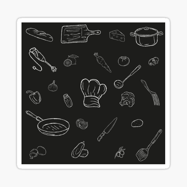 SALE 100 KITCHEN TIMER Clipart Kitchen Timer Sticker Kitchen Clipart  Utensils Stickers Kitchen Print Pretty Food Stickers Cooking Stickers 