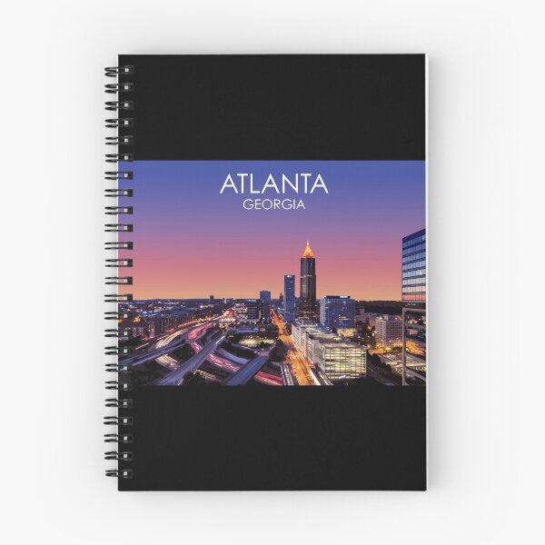 Item preview, Atlanta Sunset, Georgia, USA, Print designed and sold by summattodraw.