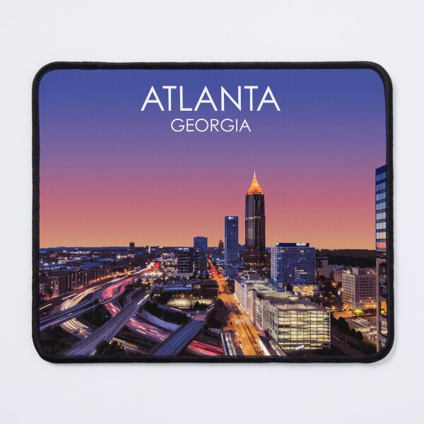 Item preview, Atlanta Sunset, Georgia, USA, Print designed and sold by summattodraw.