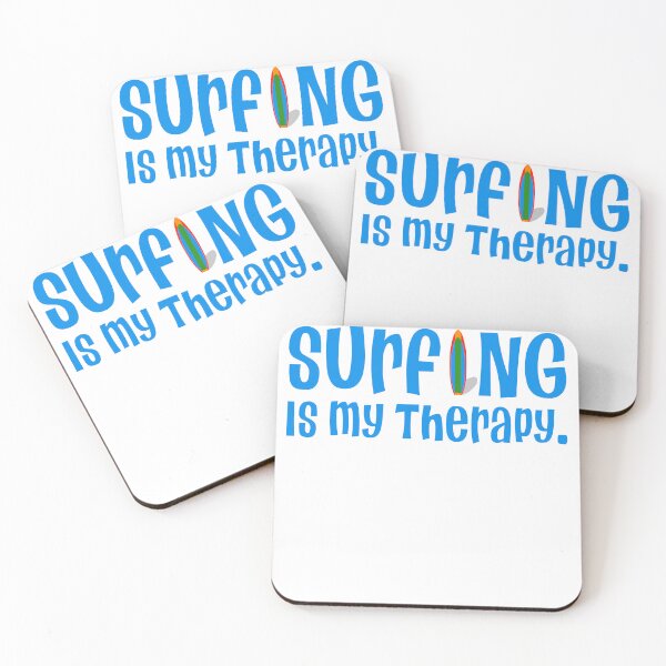 Item preview, Surfing Therapy T Shirt designed and sold by WiseNomad.