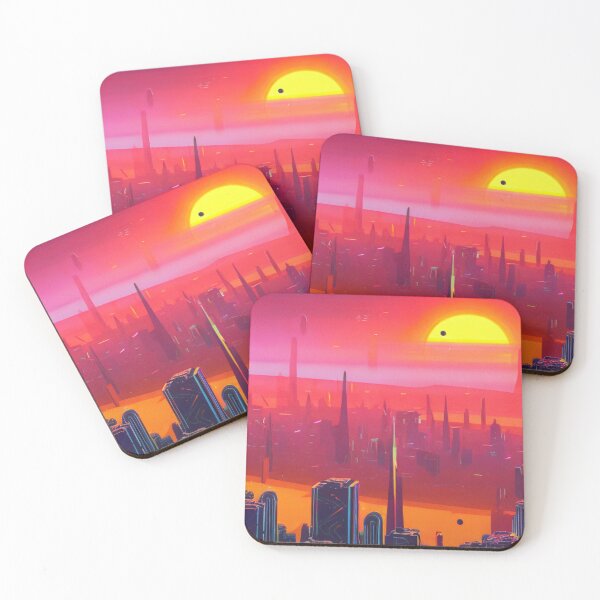 Item preview,  Synthwave Sunset designed and sold by Airdale Navy.