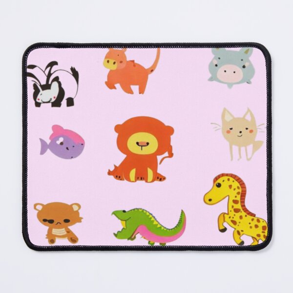 Item preview, Sticker pack of 9 animal pictures graphics in nice colors designed and sold by JaroDesign2023.