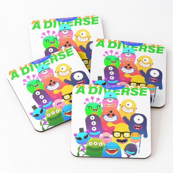 Item preview, diverse world, happiness designed and sold by tiquismiquis.