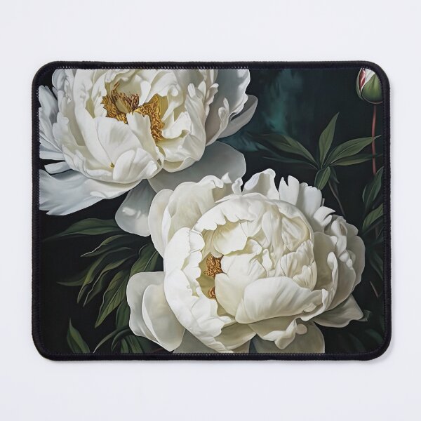 Item preview, White Peonies  designed and sold by Vanover Designs.
