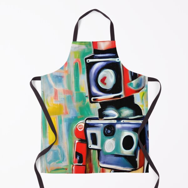 Item preview, Robot in the style of famous art. designed and sold by CRAFTER-MEDIA.
