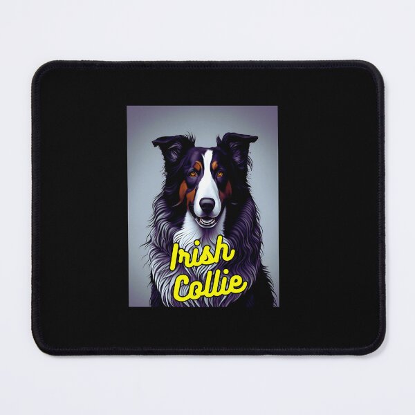 Item preview, Irish Collie Dark White Background designed and sold by IrishPOD.
