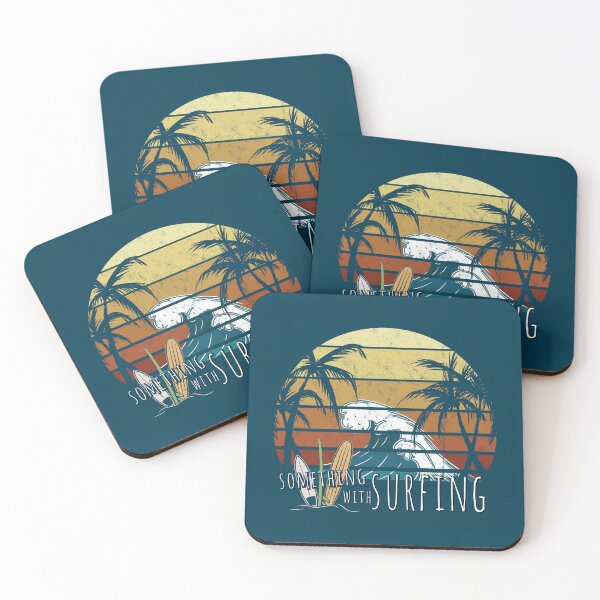 Item preview, Something With Surfing Funny Retro Surfer Leisure Vacation designed and sold by Skizzenmonster.