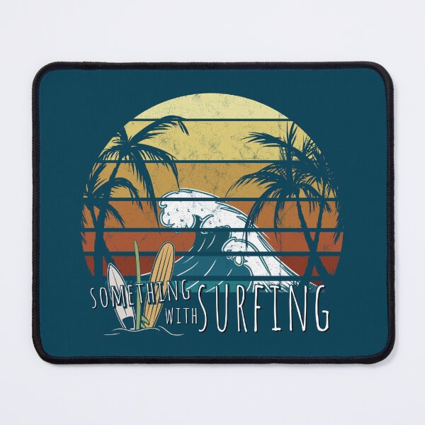 Item preview, Something With Surfing Funny Retro Surfer Leisure Vacation designed and sold by Skizzenmonster.