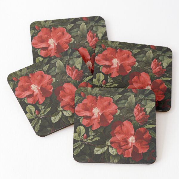 Item preview, Red Gardenias  designed and sold by Vanover Designs.