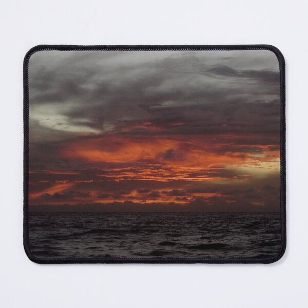 Item preview, sunrise with dramatic clouds on the beach designed and sold by willamsharking.
