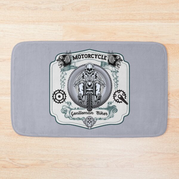 Artikelvorschau, Skeletor on a motorcycle Gentleman Biker entworfen und verkauft von PositiveIdeas.