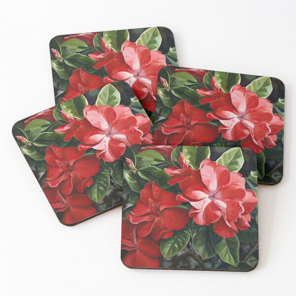 Item preview, Red Gardenias  designed and sold by Vanover Designs.