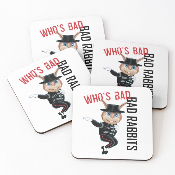 Item preview, Who's Bad Rabbit designed and sold by Caummon Thread.