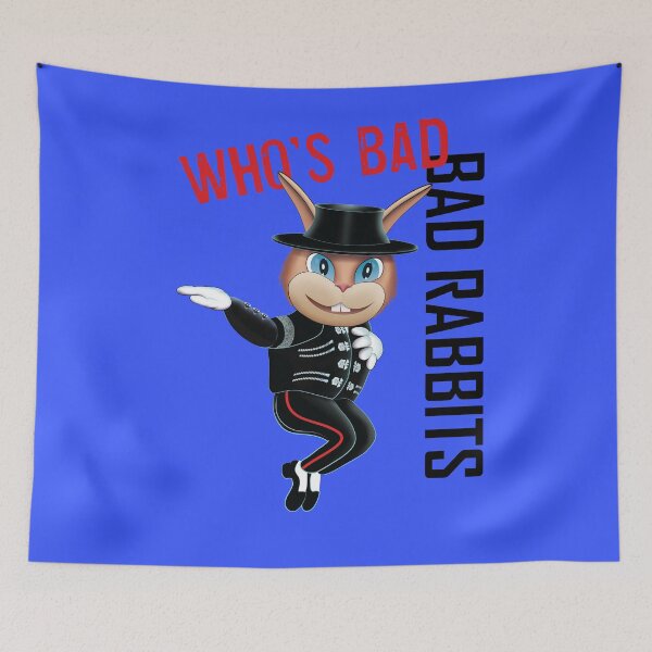 Item preview, Who's Bad Rabbit designed and sold by Caummon Thread.