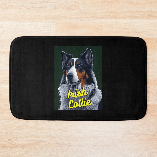 Item preview, Irish Collie Green Background designed and sold by IrishPOD.