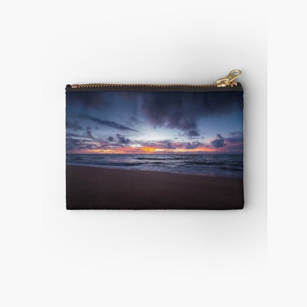 Item preview, sunrise with dramatic clouds on the beach designed and sold by willamsharking.