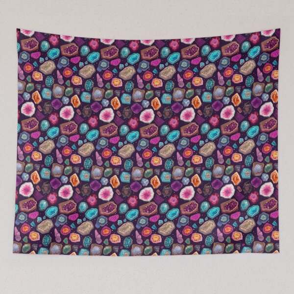 Item preview, Colorful Cut Geodes  Tall Tile 1 designed and sold by Richard-Y.