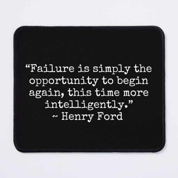 Item preview, Henry Ford Success Failure Definition Motivational Inspirational Quote designed and sold by ImaginedCo.