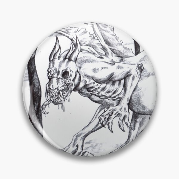Item preview,  Scary bloated dragon (black and white) designed and sold by Furiarossa.