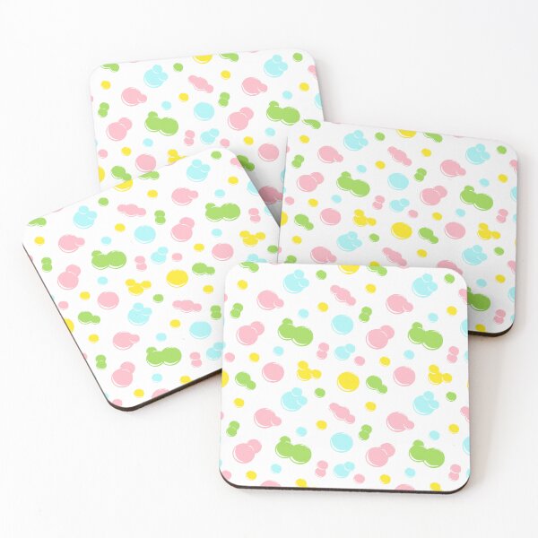 Item preview, pattern colored curly soap bubbles in pastel shades designed and sold by YuYuKoroleva.