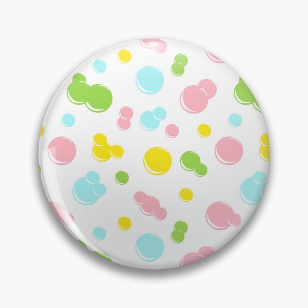 Item preview, pattern colored curly soap bubbles in pastel shades designed and sold by YuYuKoroleva.