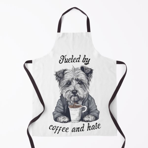 Item preview, Fueled by Coffee and Hate Dog designed and sold by DarkwoodLab.