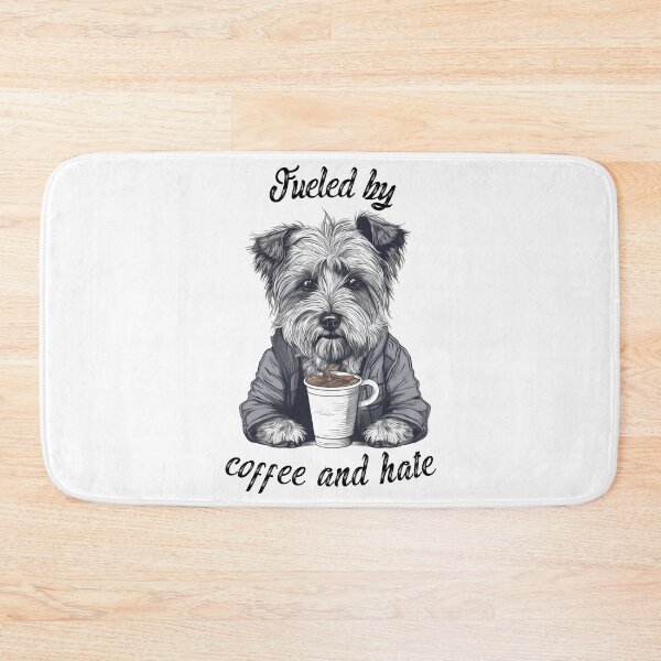 Item preview, Fueled by Coffee and Hate Dog designed and sold by DarkwoodLab.