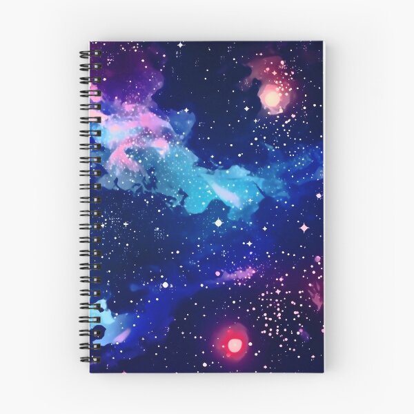 Item preview, Infinite expanse, galaxy in blue designed and sold by knuppify.