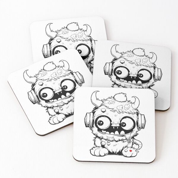 Item preview, Grumpy Monsters. designed and sold by HINKYPUNK-UK.