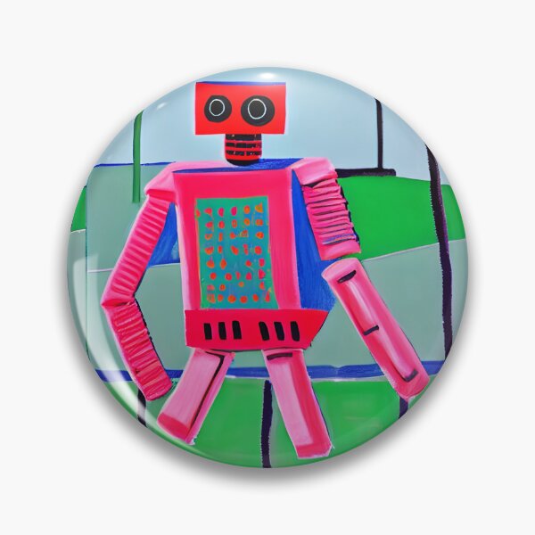 Item preview, Robot in the style of famous art. designed and sold by CRAFTER-MEDIA.