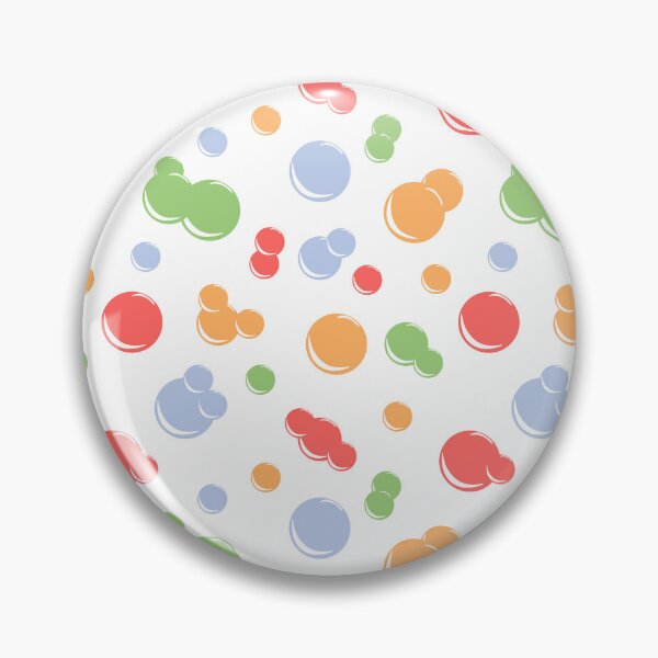 Item preview, pattern colored curly soap bubbles  designed and sold by YuYuKoroleva.
