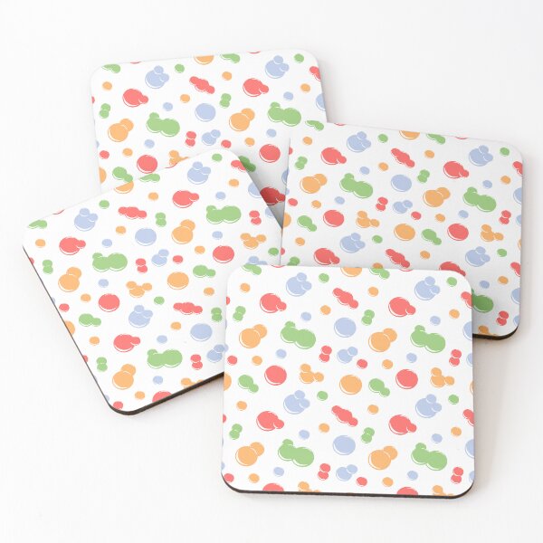 Item preview, pattern colored curly soap bubbles  designed and sold by YuYuKoroleva.
