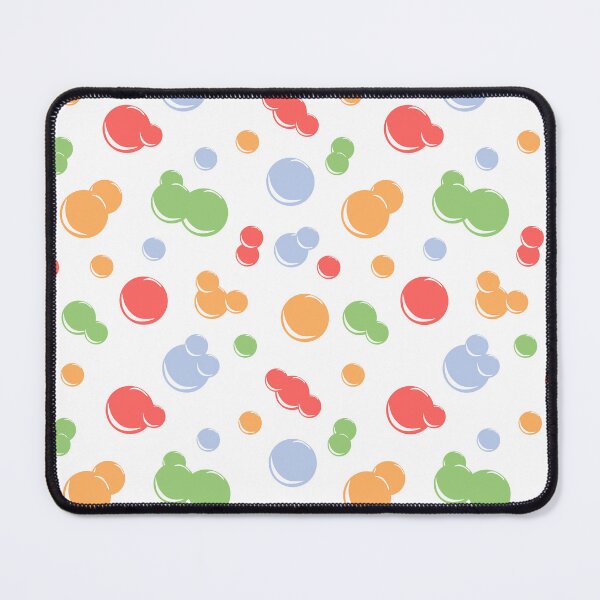 Item preview, pattern colored curly soap bubbles  designed and sold by YuYuKoroleva.