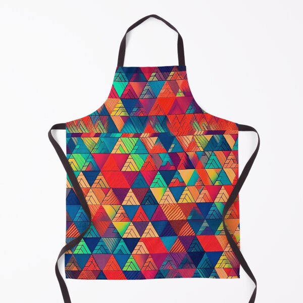 Item preview, Geometric pattern with active triangles designed and sold by knuppify.