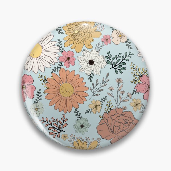 Item preview, Colorful flowers summer seamless pattern designed and sold by Acim0.
