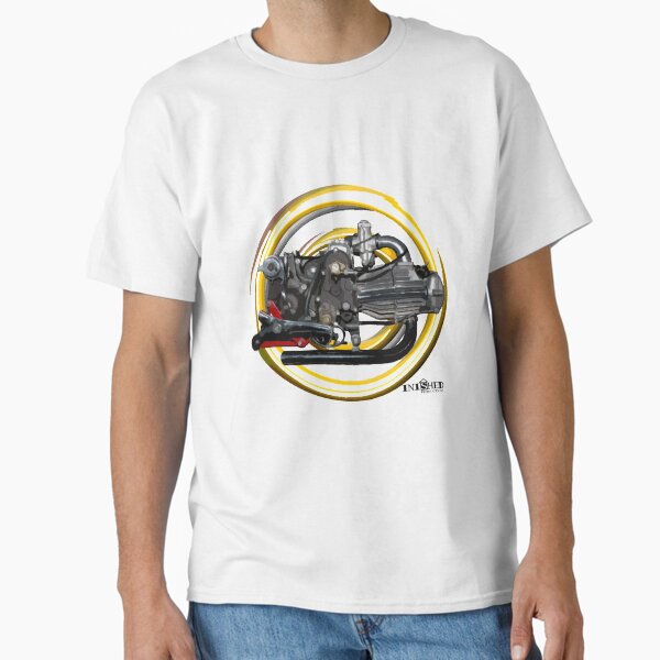Item preview, Inished Moto Guzzi Dondolino Engine art Print designed and sold by Melimoto.