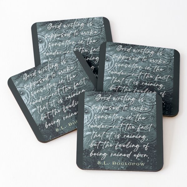 Item preview, E. L. Doctorow on good writing: Good writing is supposed to evoke sensation in the reader.... designed and sold by artbleed.