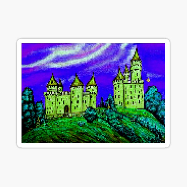 Sticker Art Kit - Castle – Pixel Pix Kits