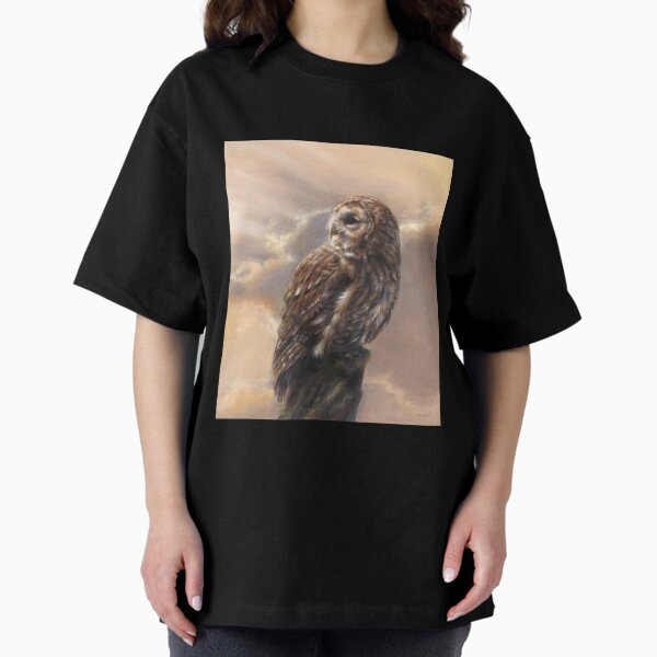 Evening Glory - Tawny Owl Oversized T-Shirt